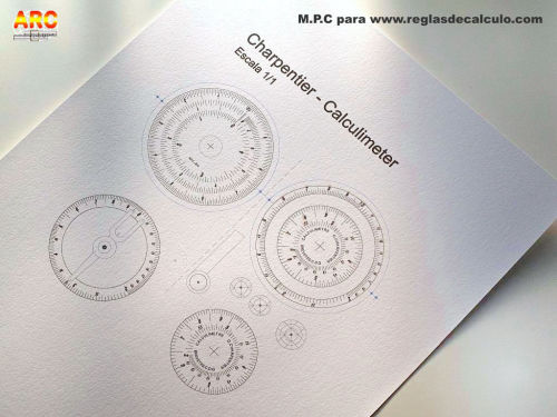 Charpentier Slide Rule