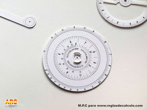 Charpentier Slide Rule