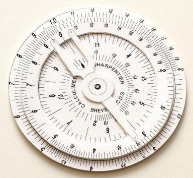 Charpentier Slide Rule