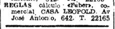 1948-07-11_Anuncio_económico_Casa_Leopold_en_Máquinas 1948-07-11_Anuncio_económico_Casa_Leopold_en_Máquinas